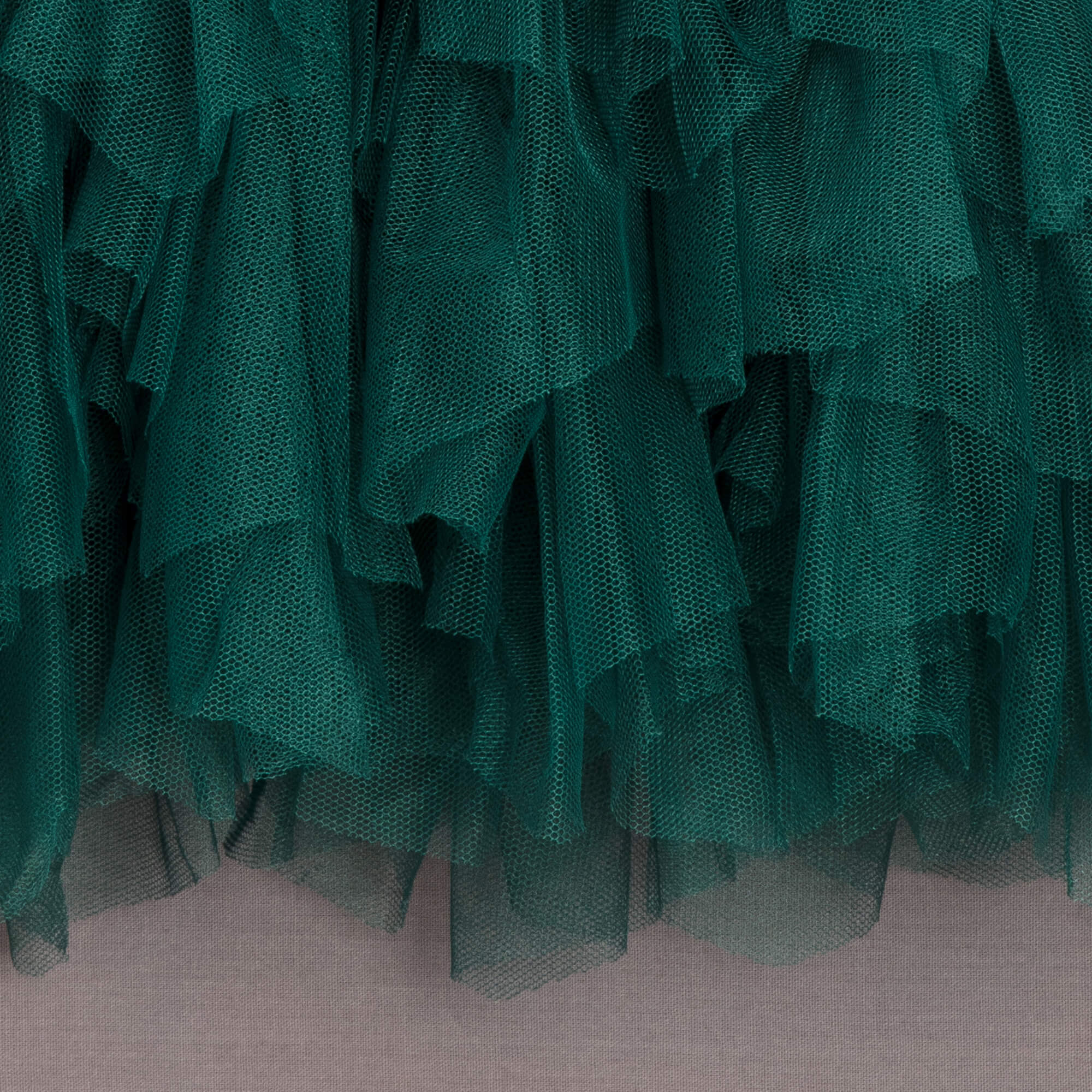 Hunter Green shade tulle