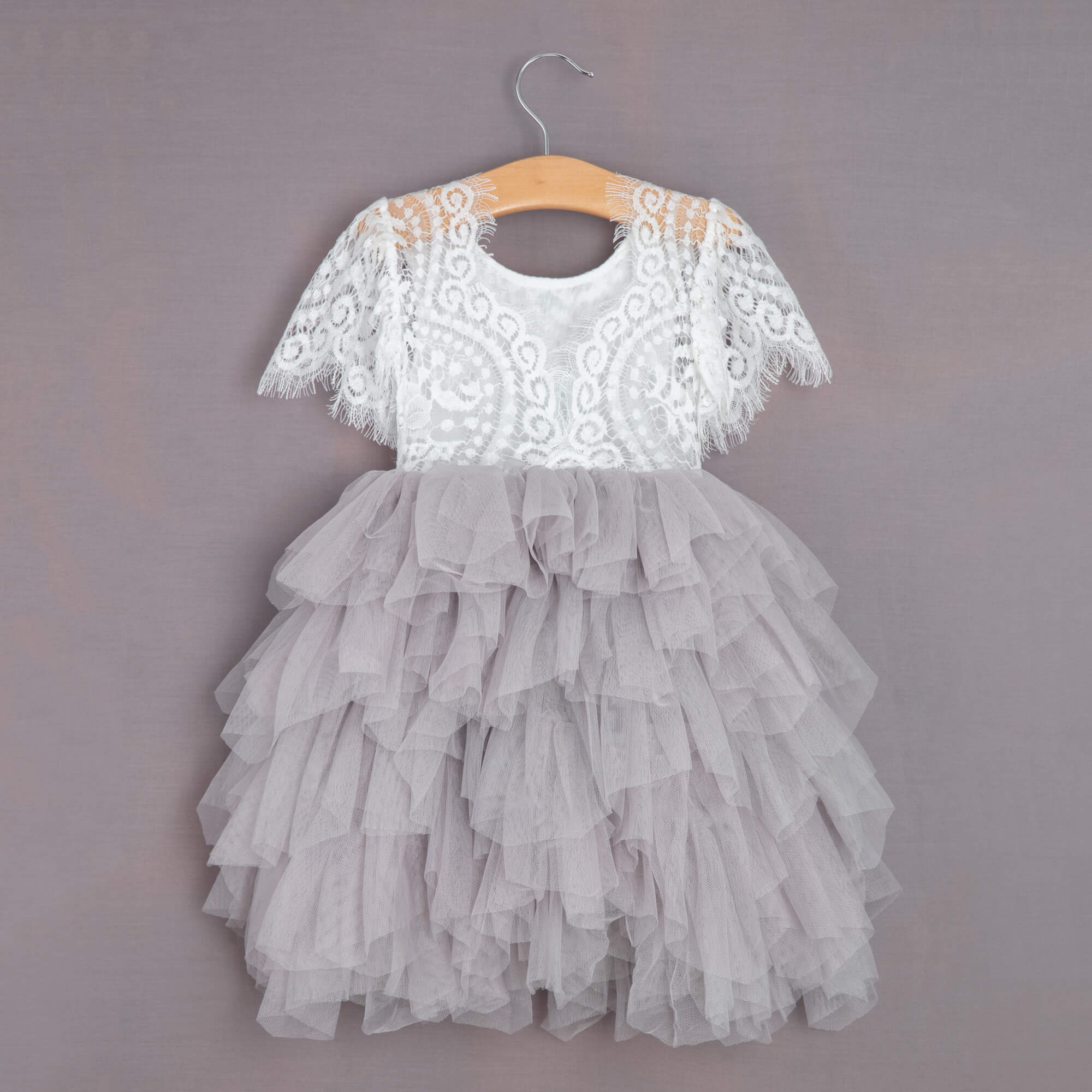 rear flutter dress