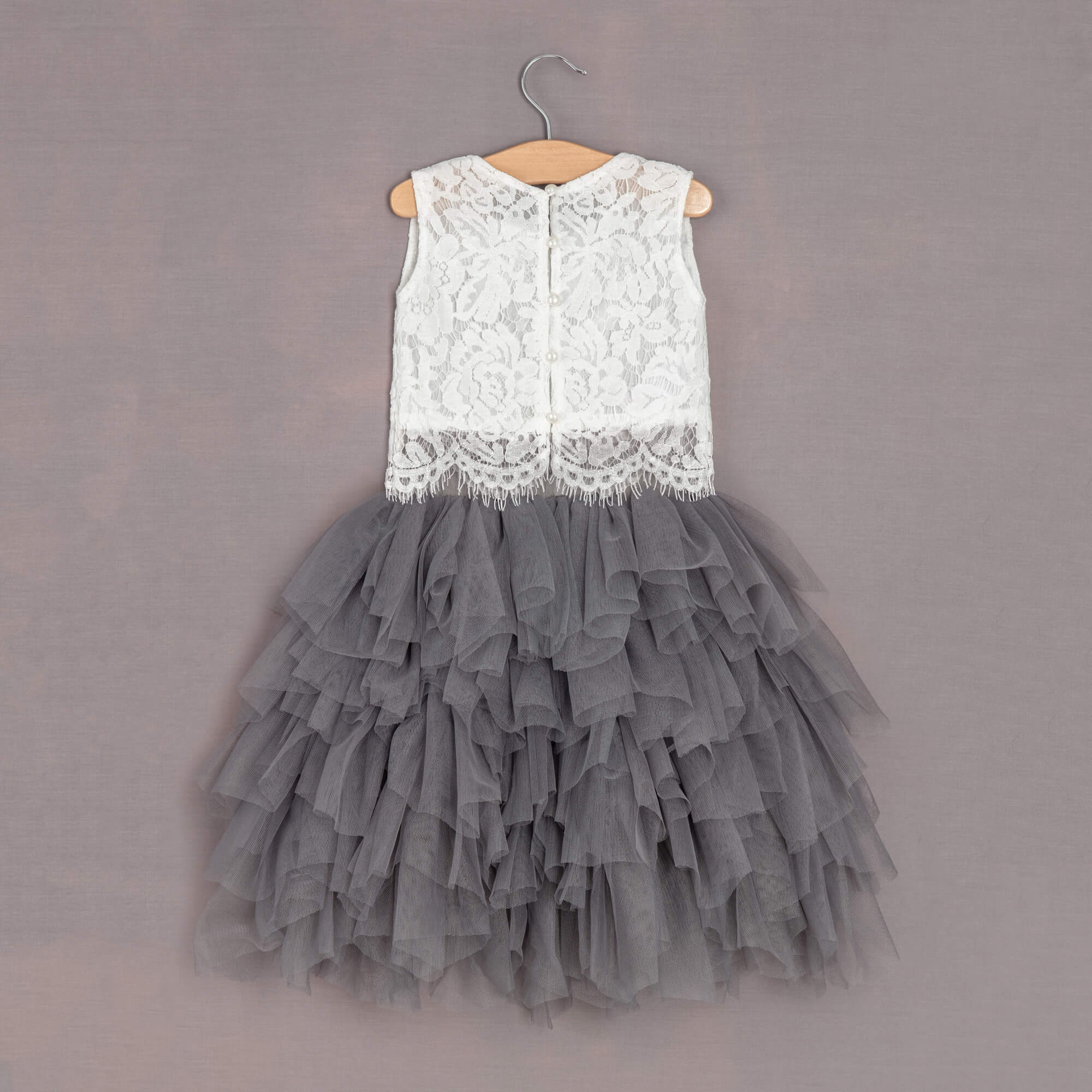 Lace top and skirt