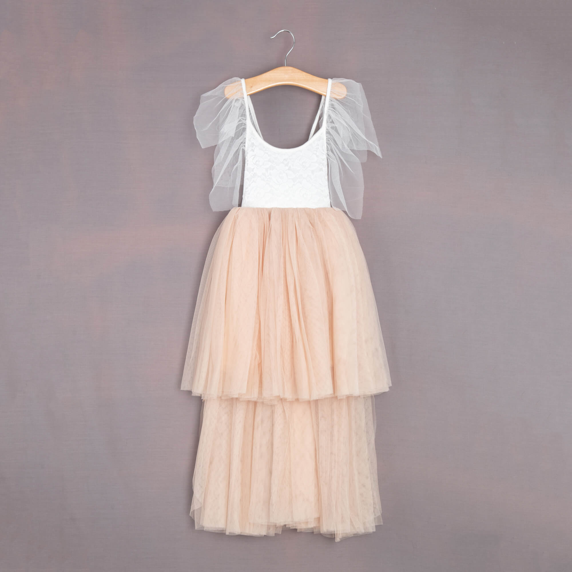 Apricot Baby Dress
