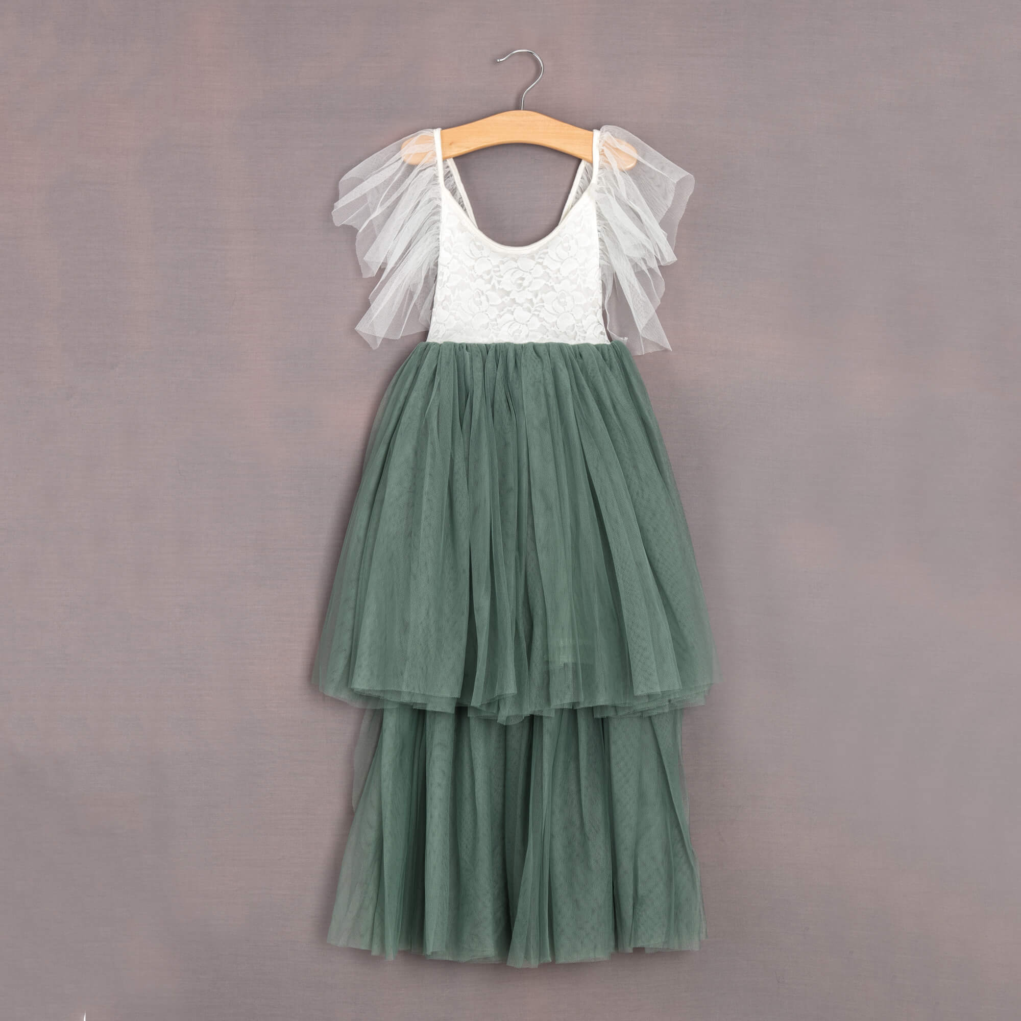 Sage Green Baby Dress