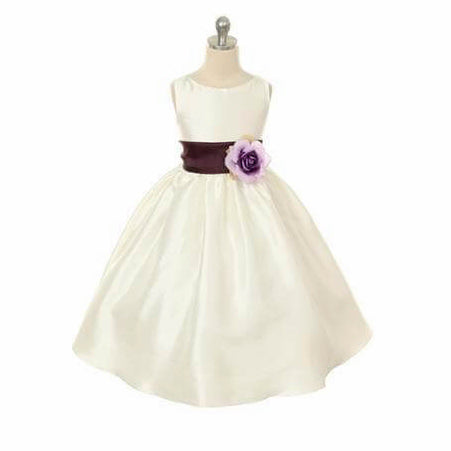 UK Flower Girl Boutique Morgan Dress in Ivory