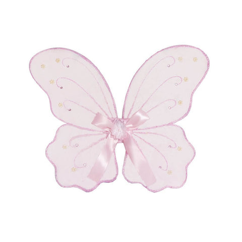 Pale Pink Organza Fairy Wings