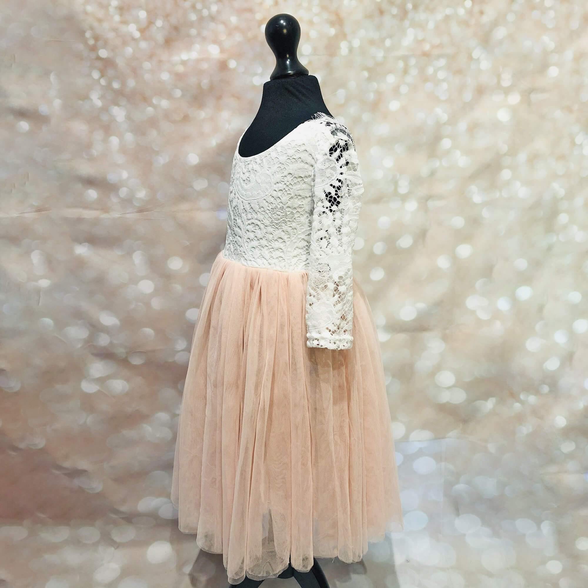 Bohemian Classic Tea Dress - Blush Pin