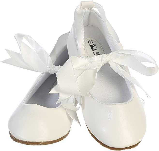 white ballet style pumps