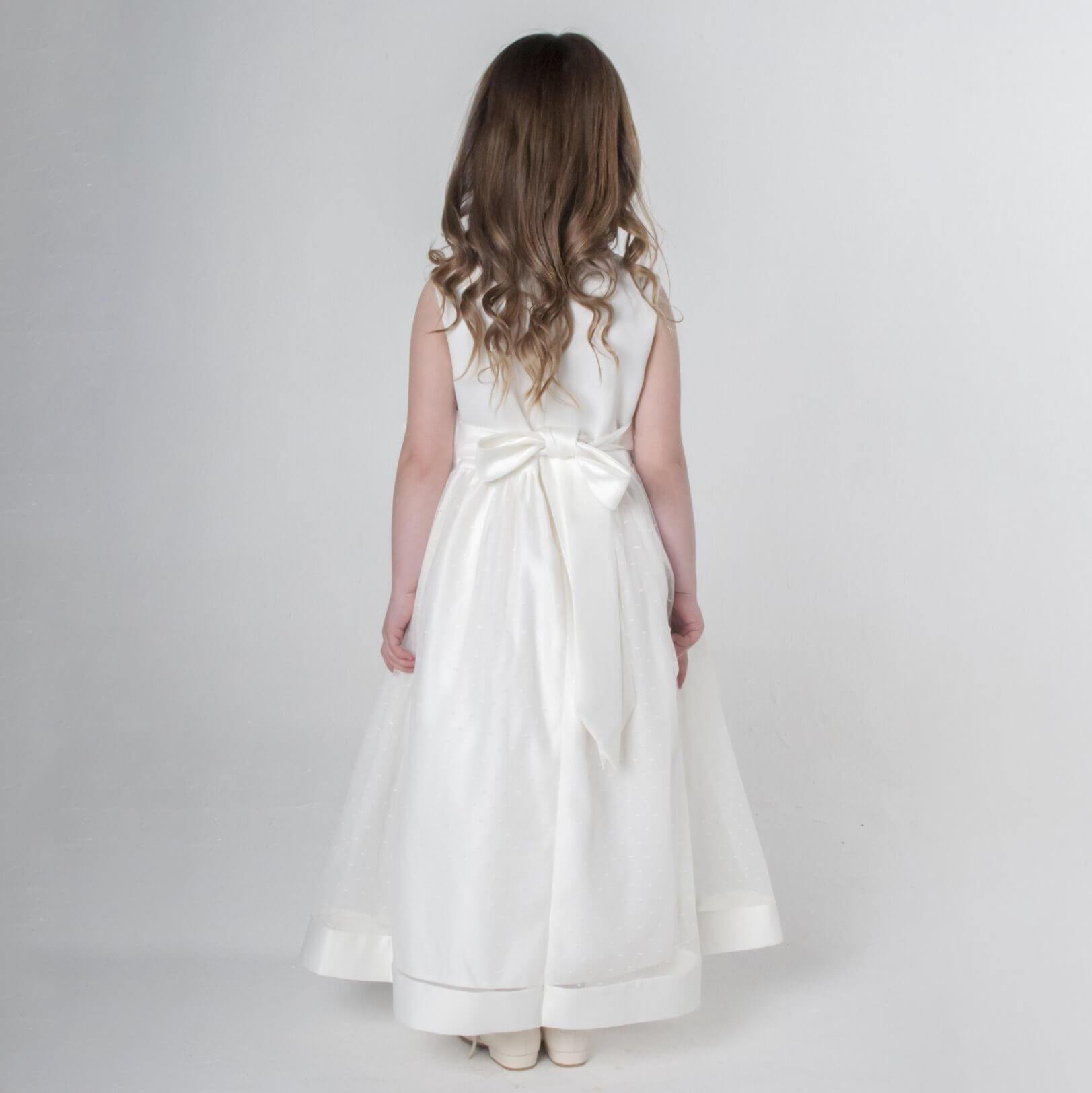 Grace Dress - Ivory - UK Flower Girl Boutique