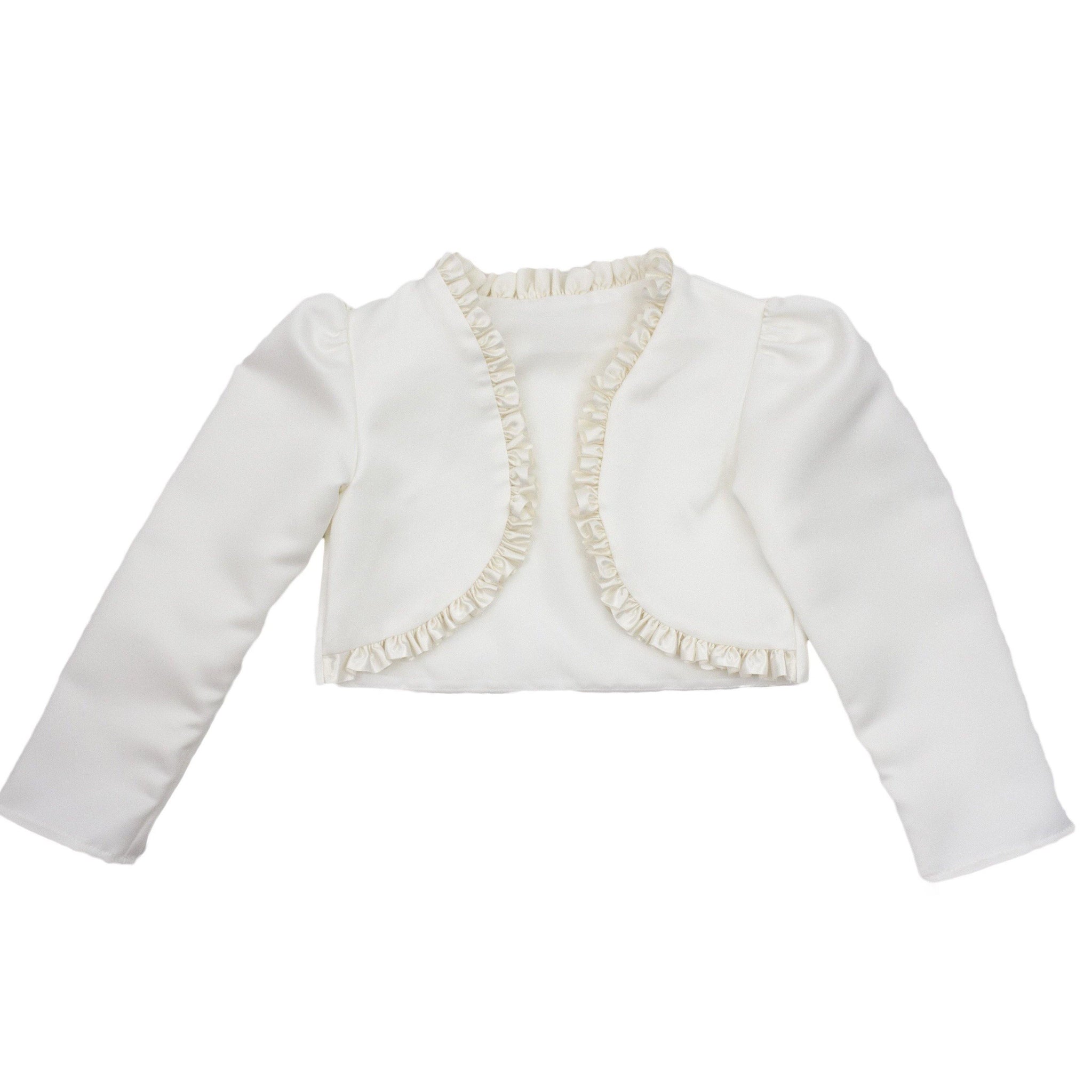 Bolero - Frilled Edge - Cream - The Fairy Princess