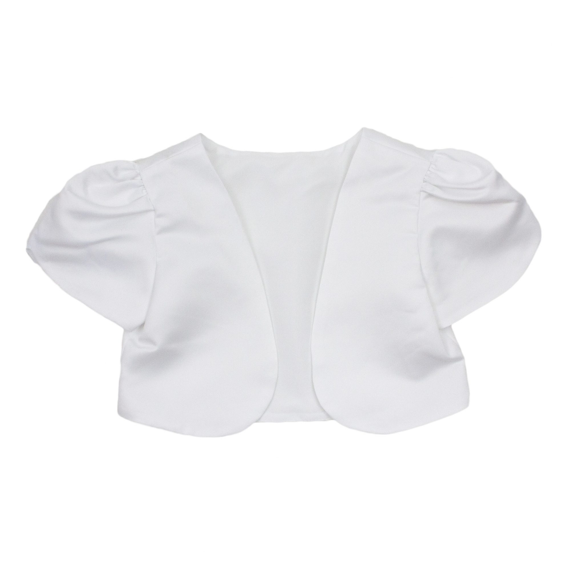 Bolero - Cap Sleeve White - The Fairy Princess