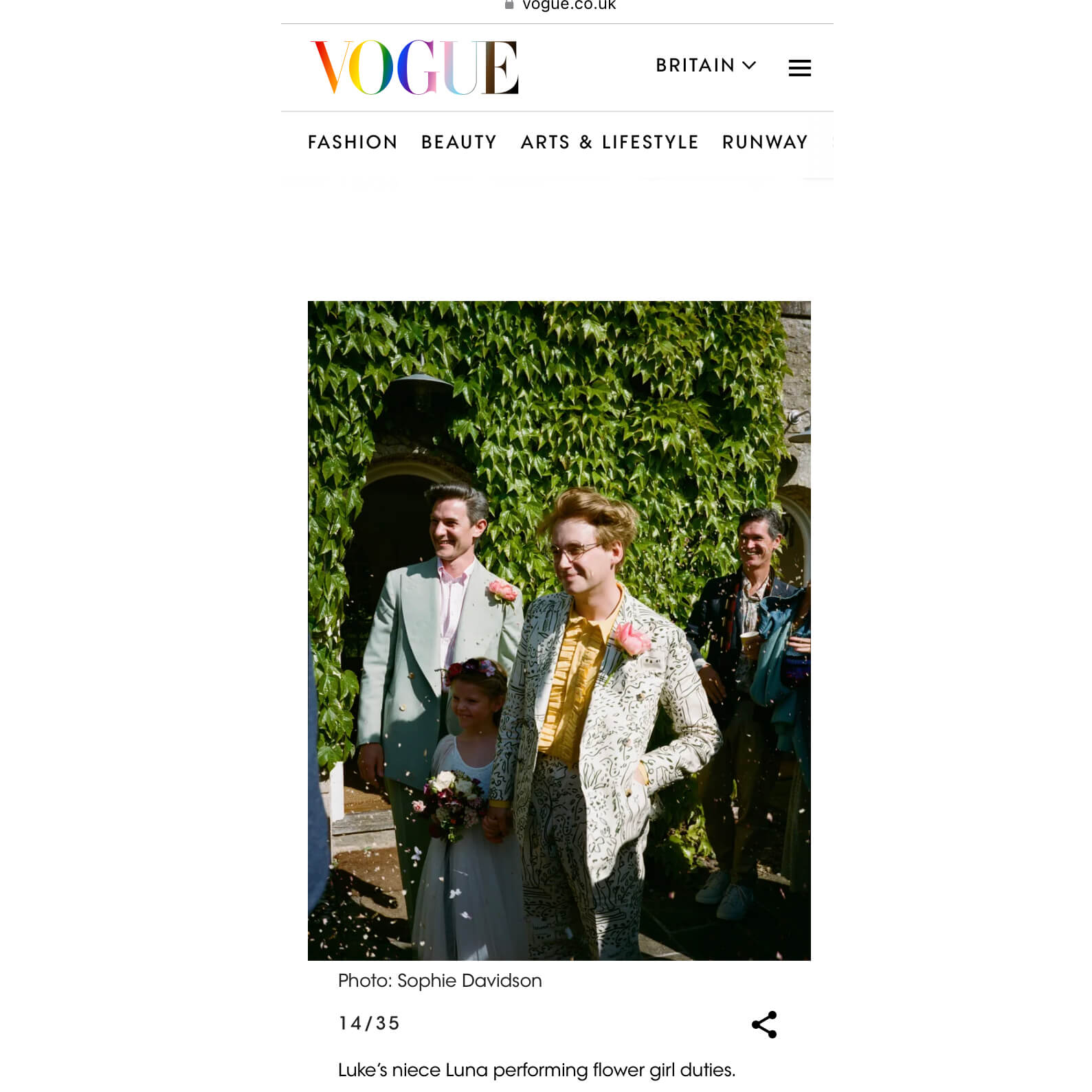 As seen in Vogue