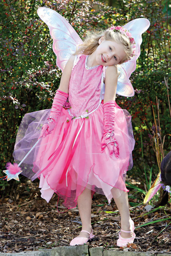 Ombre Glitter Rainbow Wings - Fuchsia
