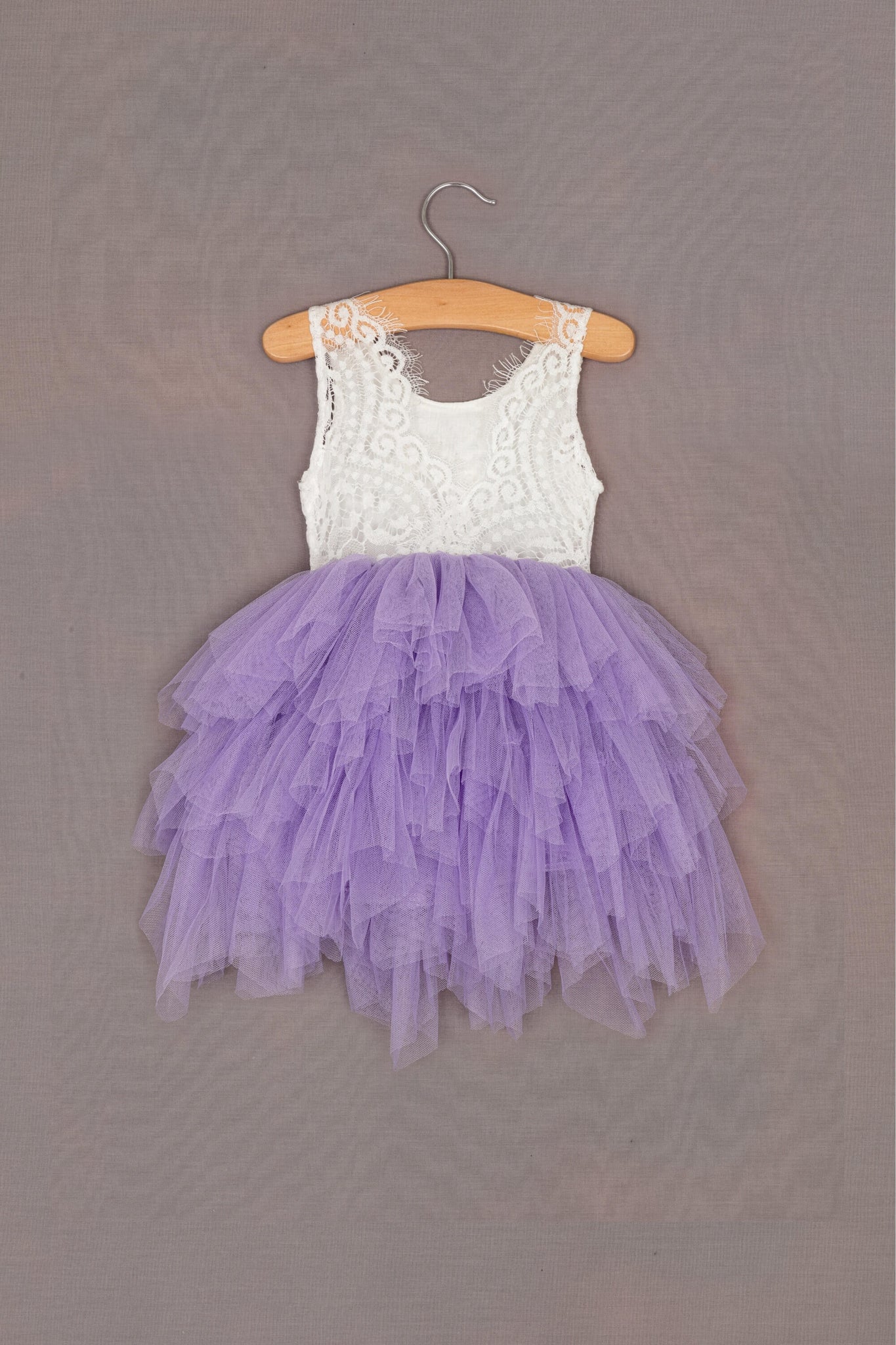 Boho Dreams Dress - Lilac Applique