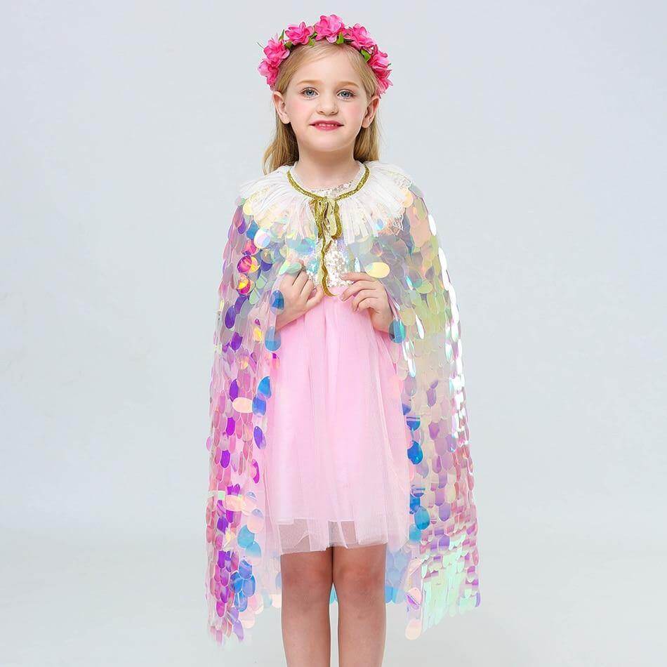 Little Miss Make Believe - Iridescent Purple Sequins