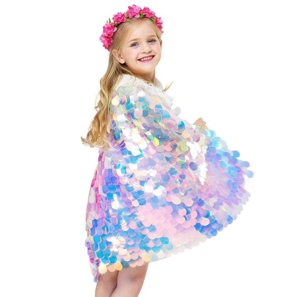Little Miss Make Believe - Iridescent Purple Sequins