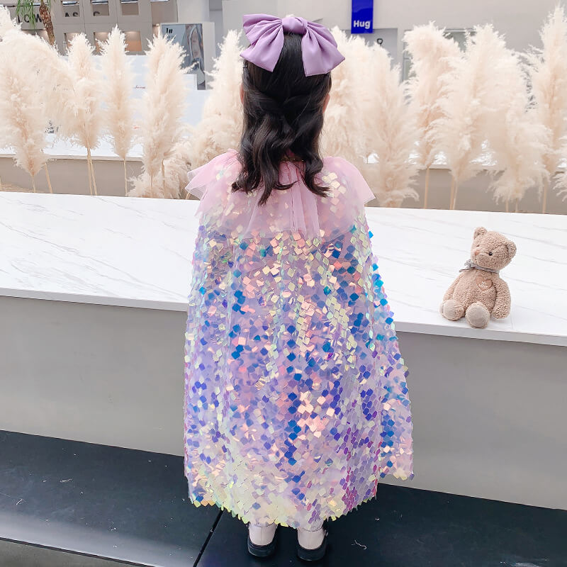 Little Miss Make Believe - Iridescent Pink Sequins