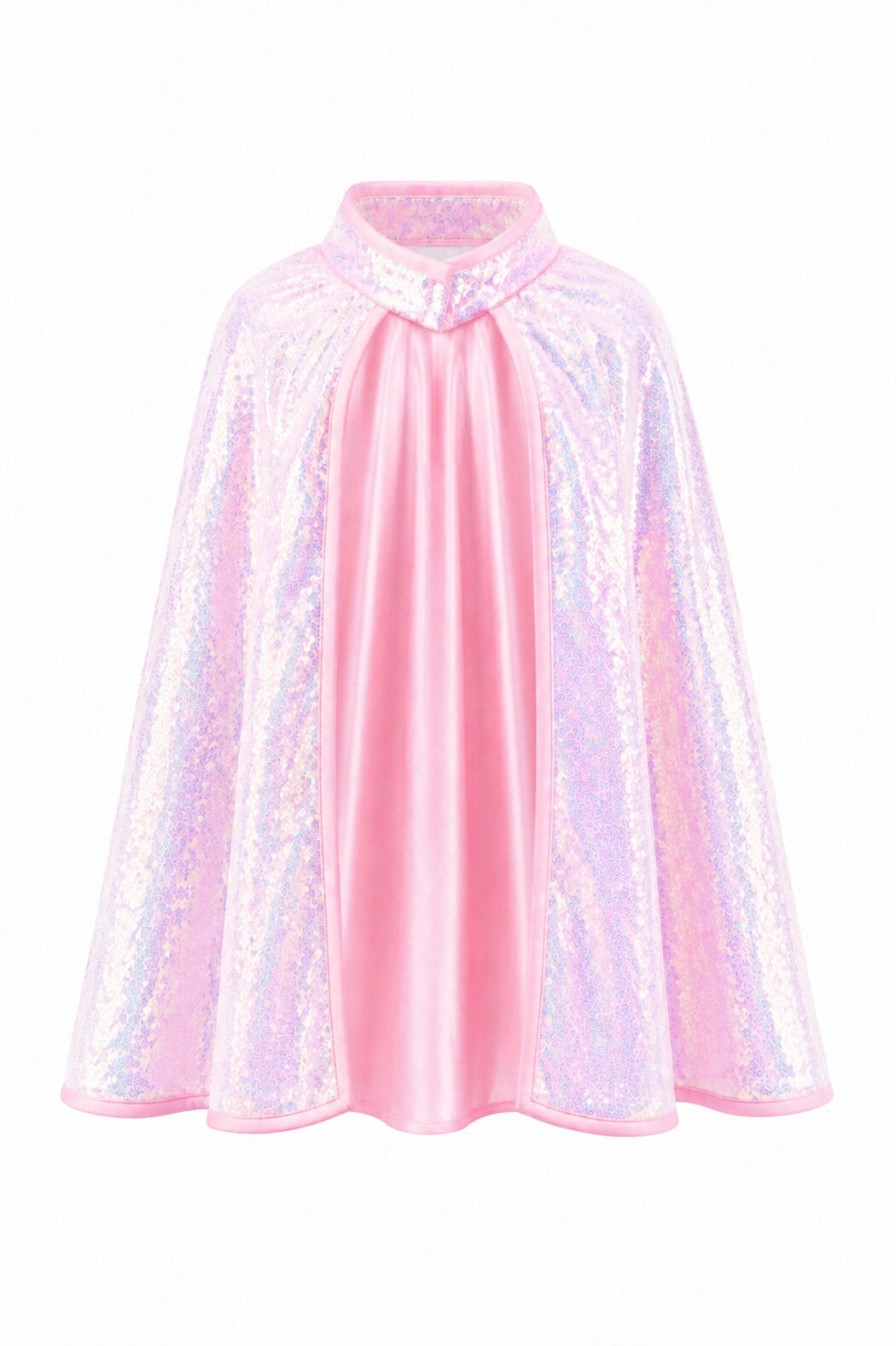 Pink sequin cape