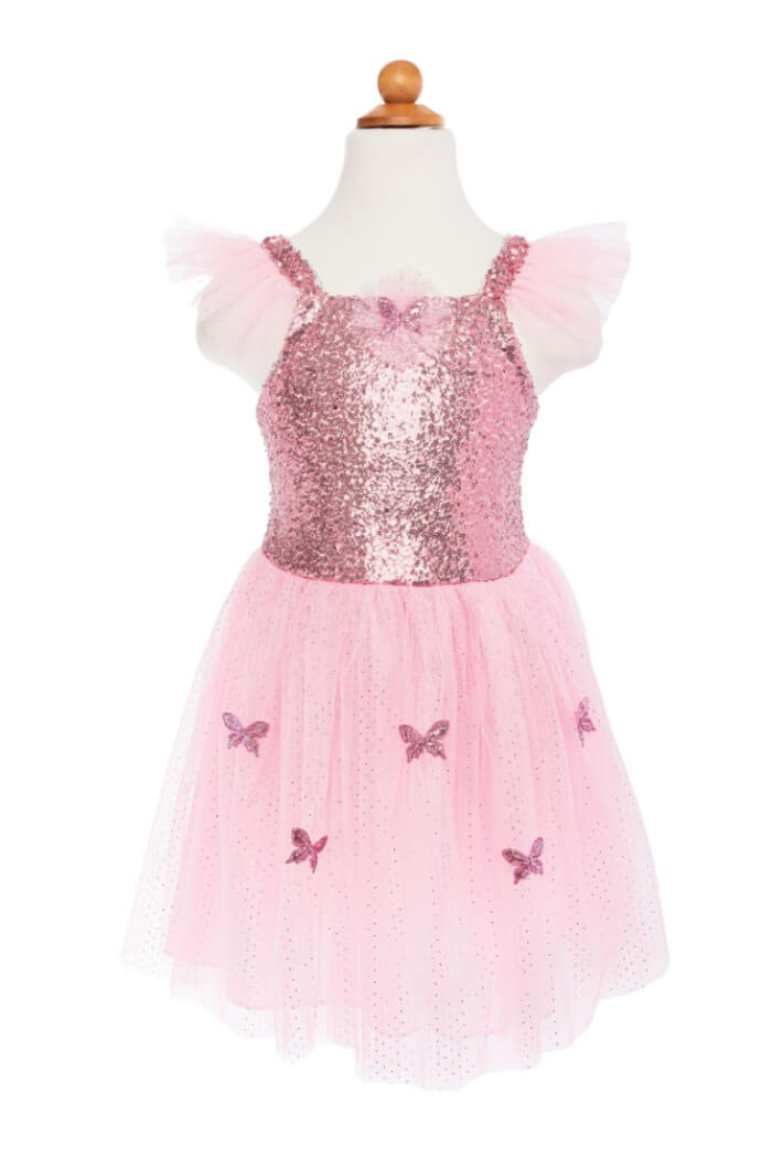 Pink Sequin fairy dress