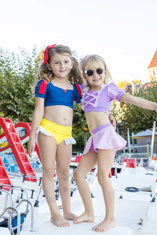 snow white swim suit