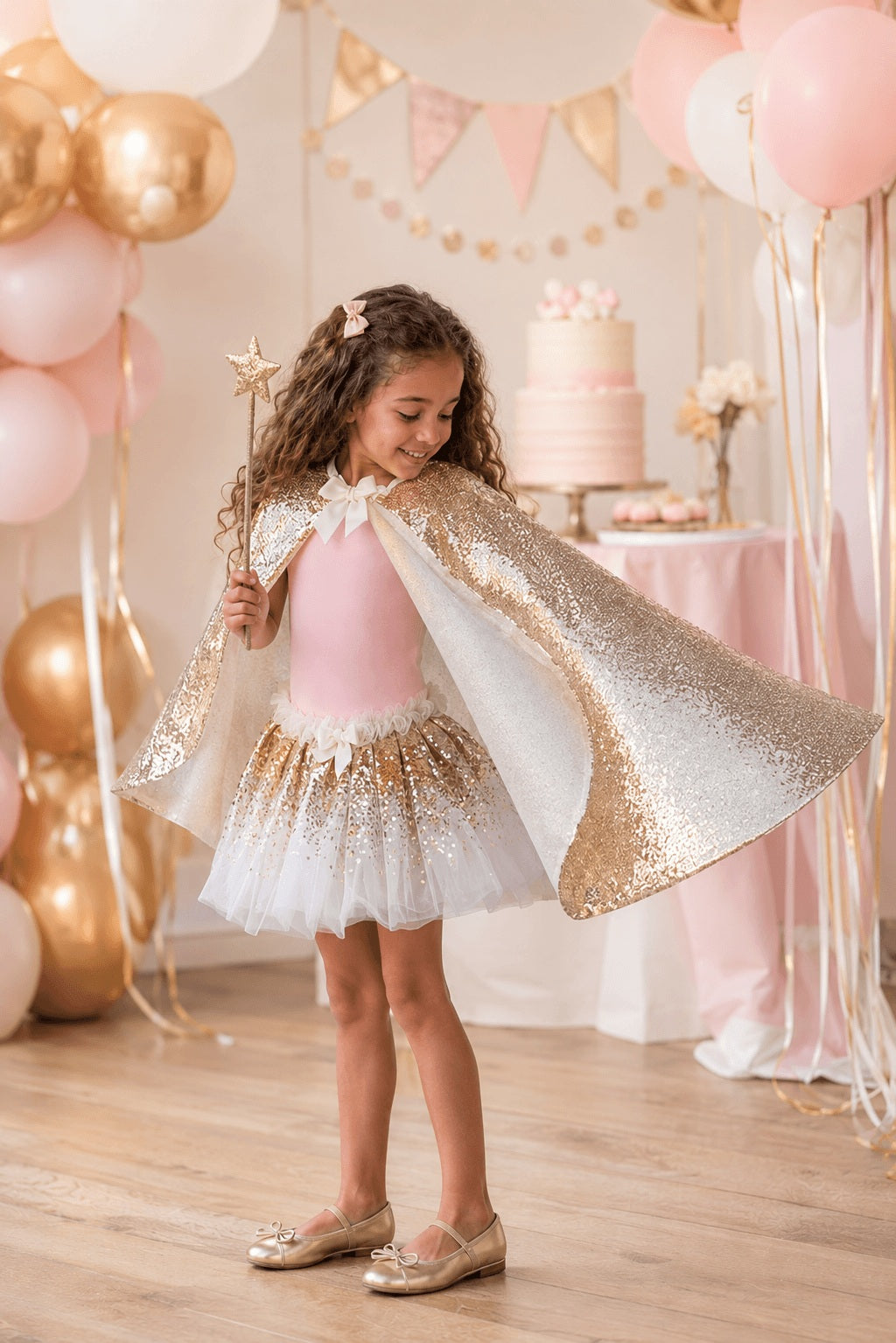 Precious Gold Cape