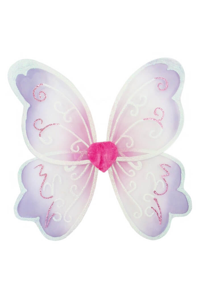 Purple and Pink Organza Wings