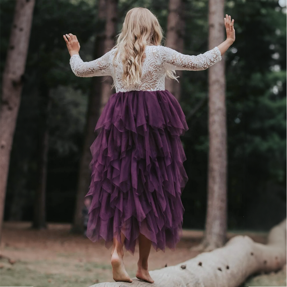 Bohemian Spirit Dress - Purple Plum