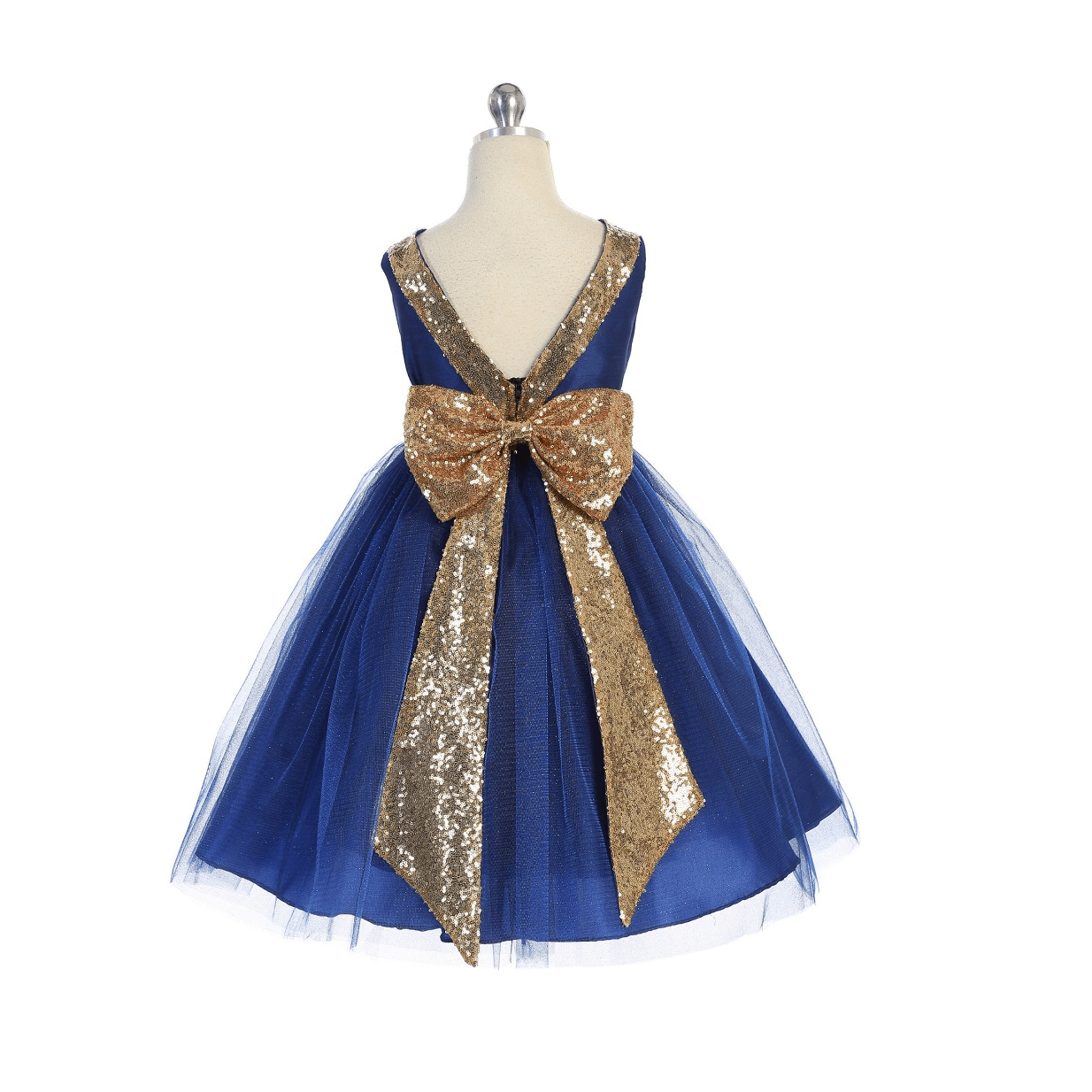 Royal Blue Belle Dress