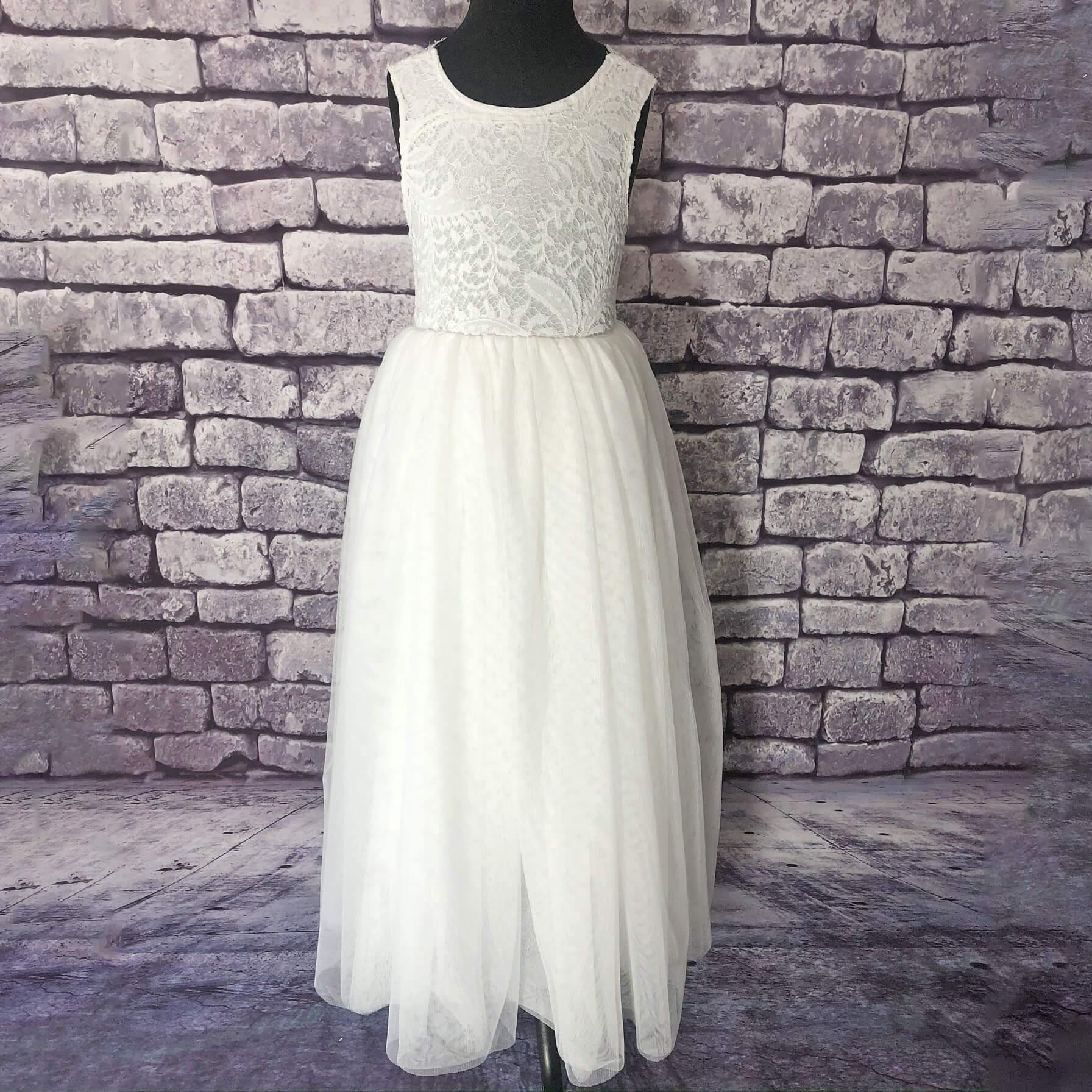 Bohemian Classic Dress - White