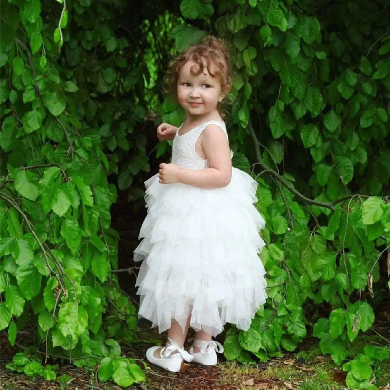 Baby Bohemian Spirit Dress - Sleeveless - White