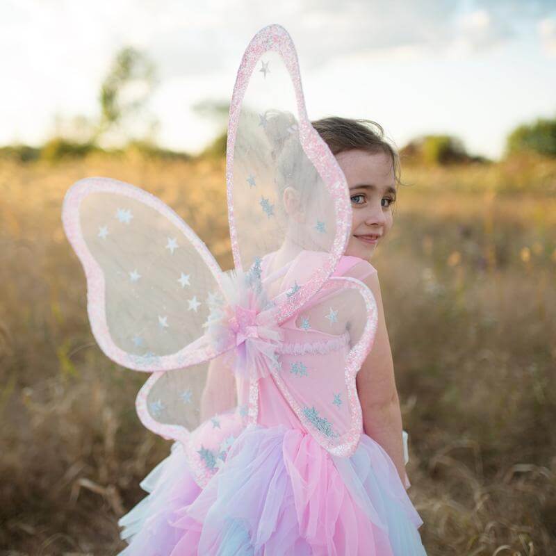 Young girl dressed as a fairy
