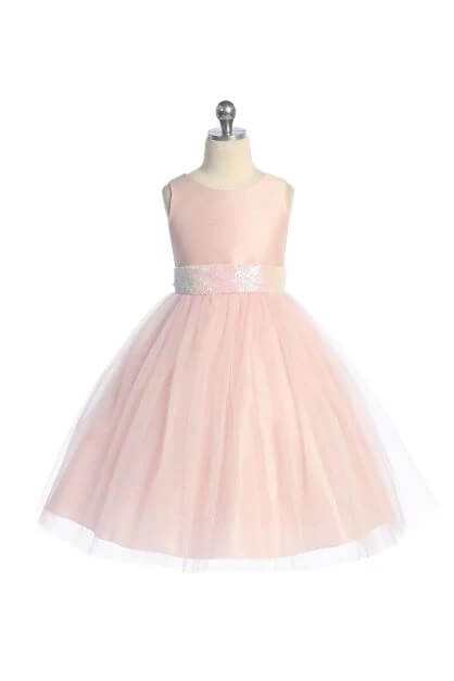 baby pink belle of the ball dress
